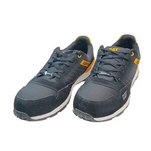 Caterpillar Venward CT Composite Toe Mens Work Shoes Black Yellow P91480 Size 13